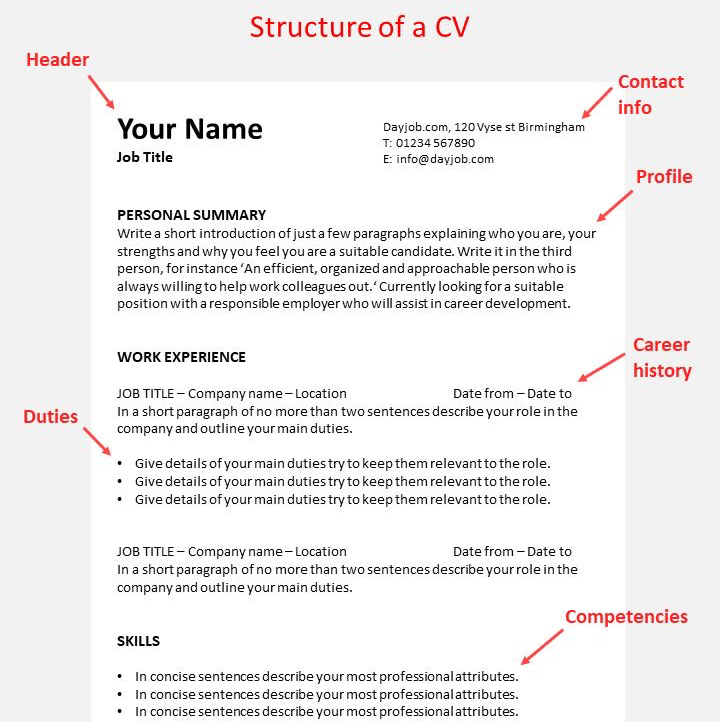 cv-احترافى