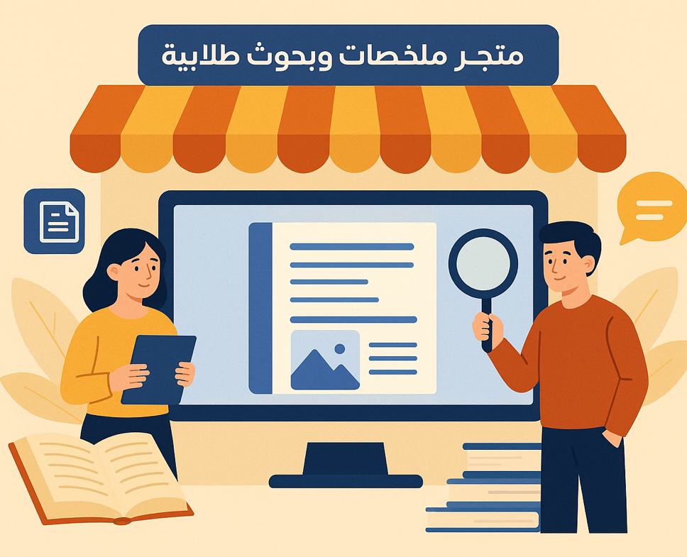 عمل-بحوث-وملخصات-و-cv