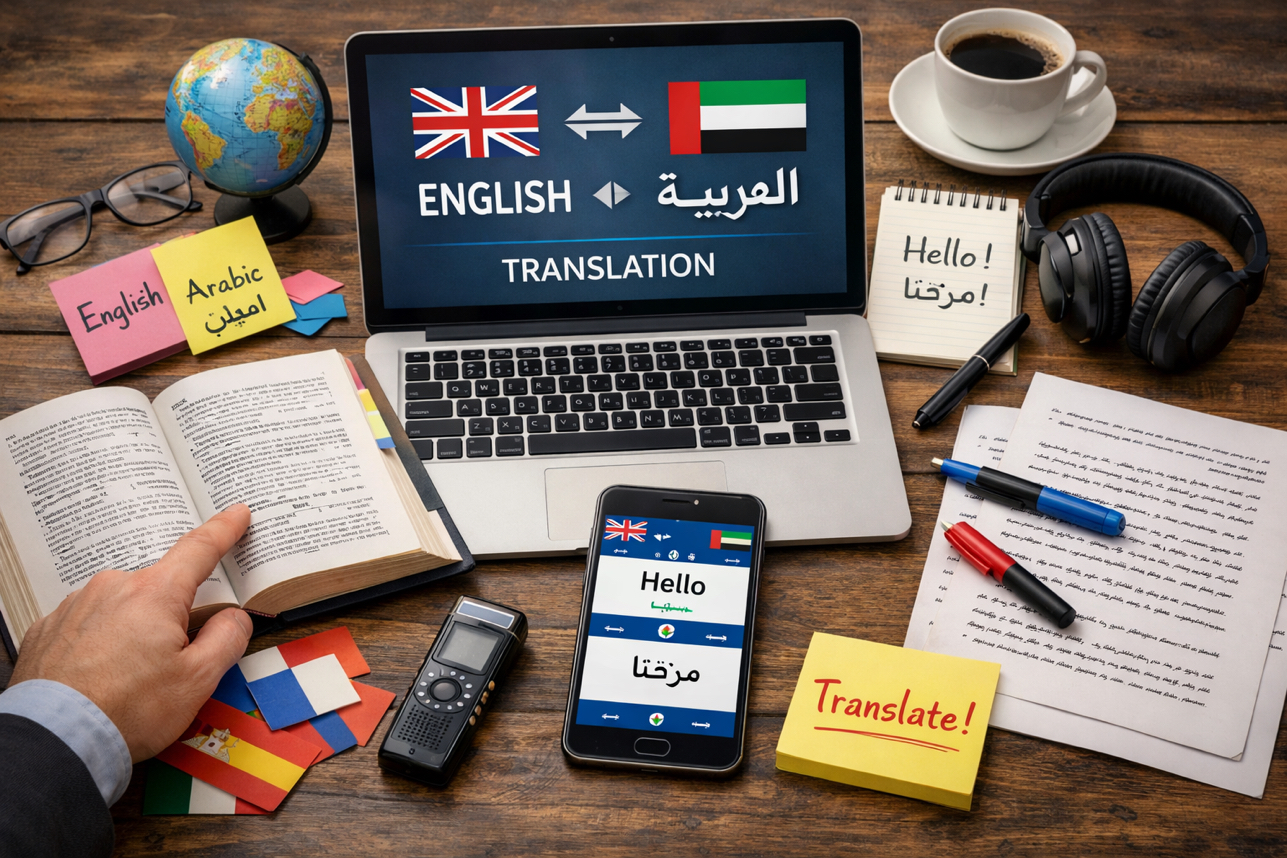 كتابه-وترجمه-من-انجلش-الى-عربي