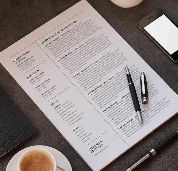 تصميم-cv-محترف-نظام-ats