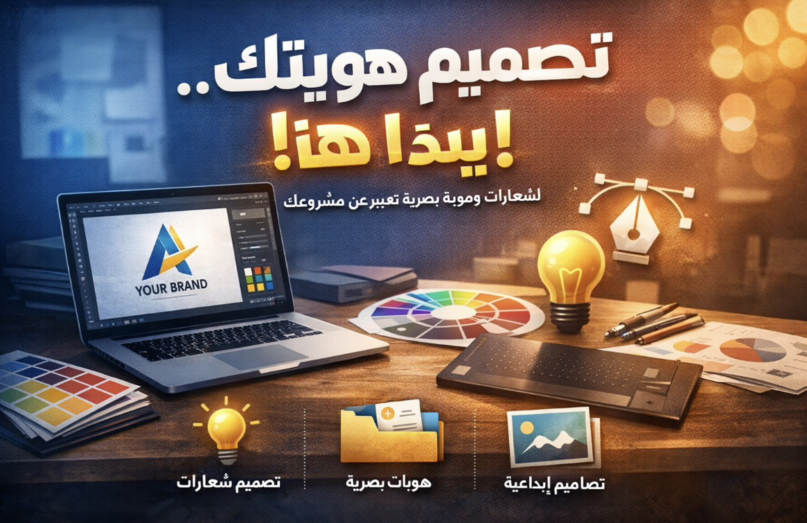 تصميم-شعارات-وهويات-بصرية-احترافية