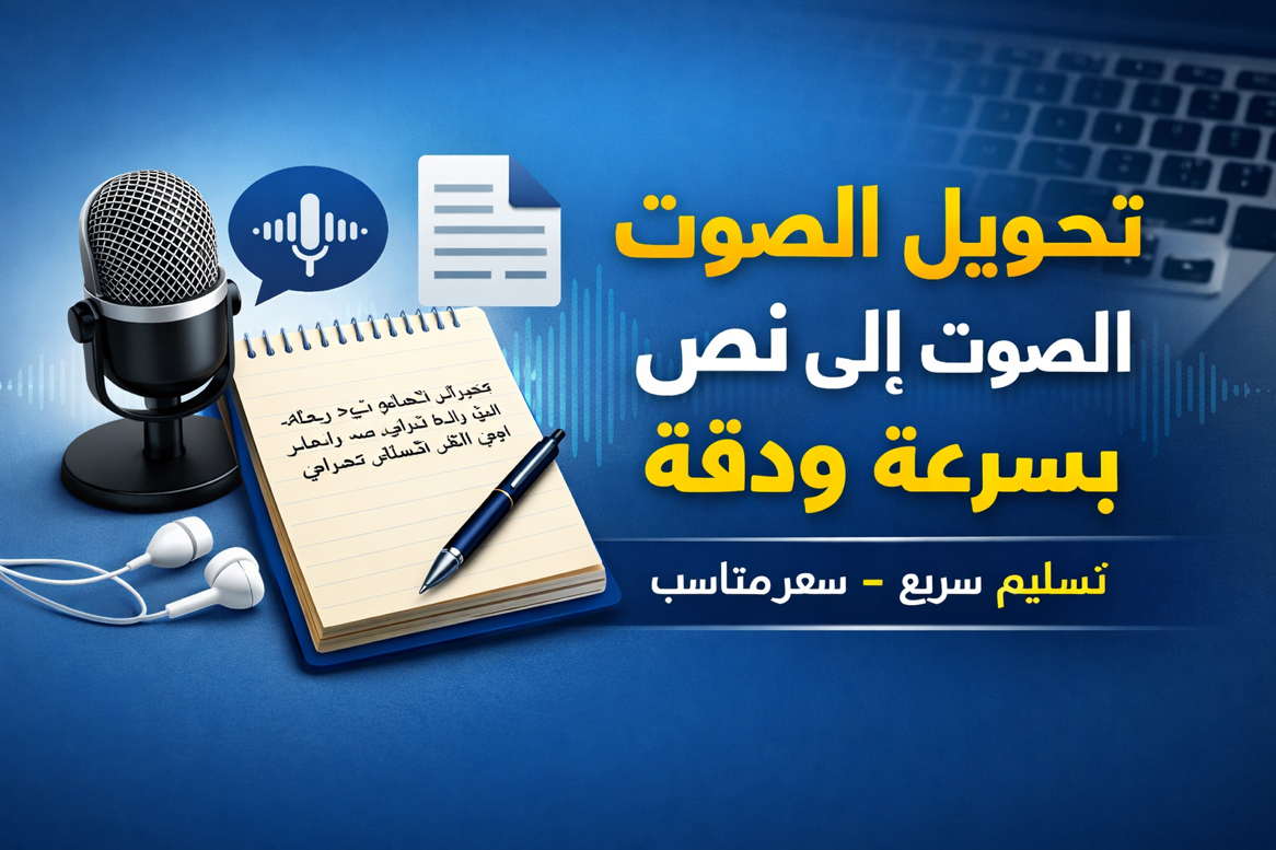 تفريغ-المقاطع-الصوتية-إلى-نص-مكتوب-بدقة