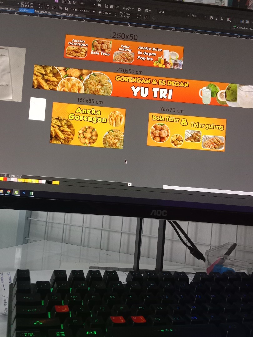 Desain grafis dan video grafi