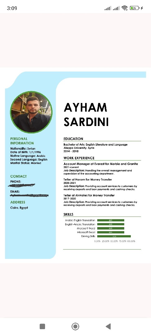 انشاء و تنظيم ملفات Excel و Word و pdf بدقة و احترافية