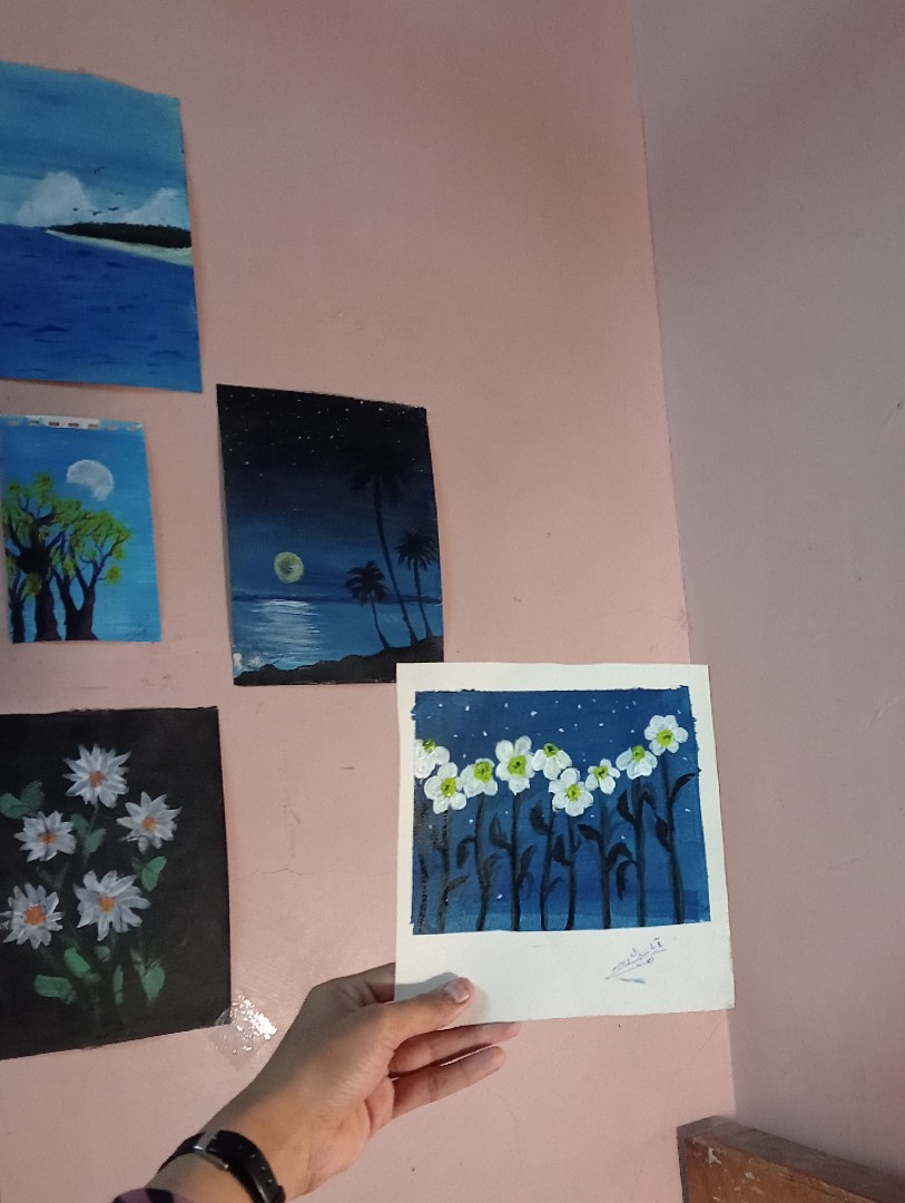 رسامه بورتريهات وطبيعة صامته♥️🖌️