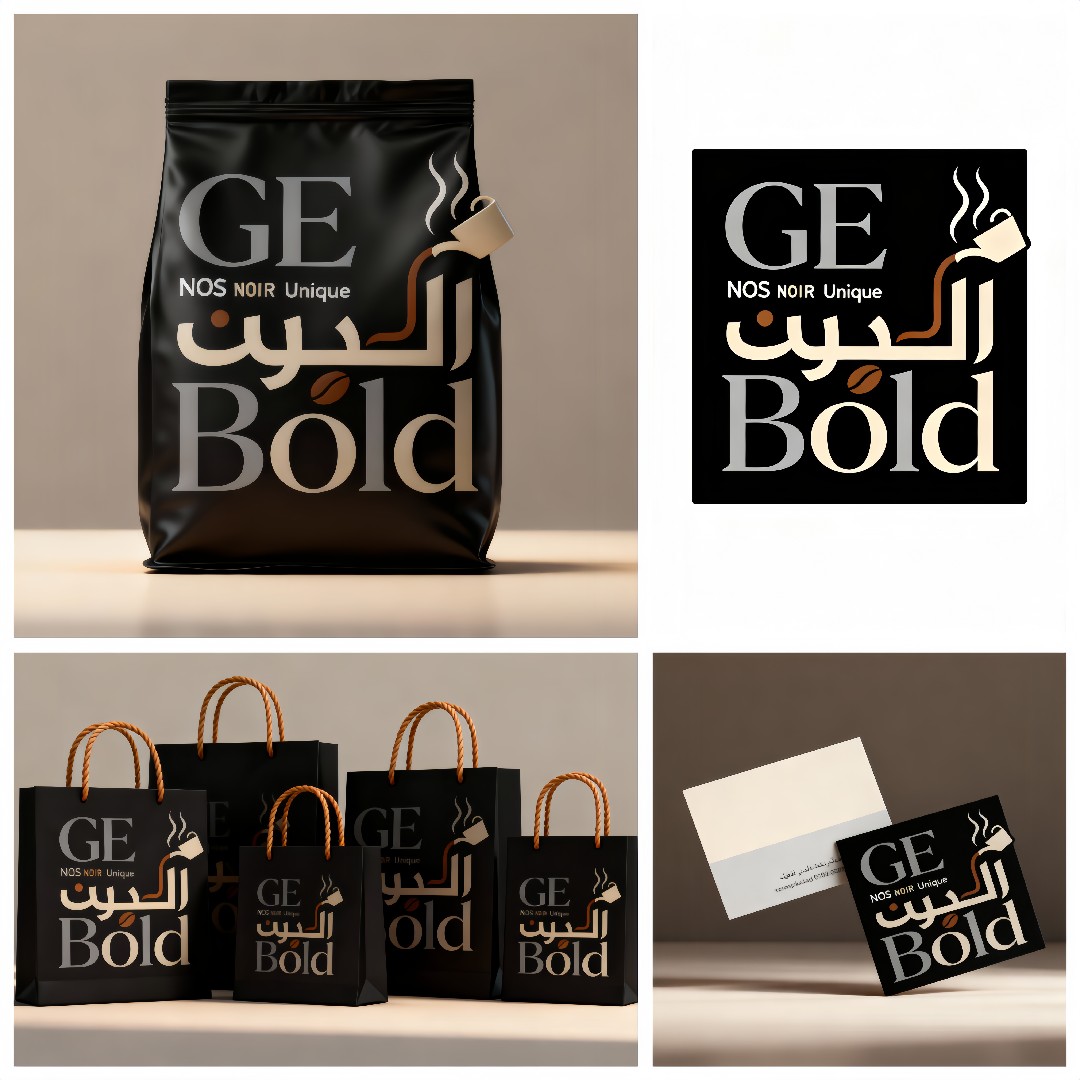 تصميم-شعار-وهوية-بصرية-لمتجر-ge-bold-بن-ال-bold