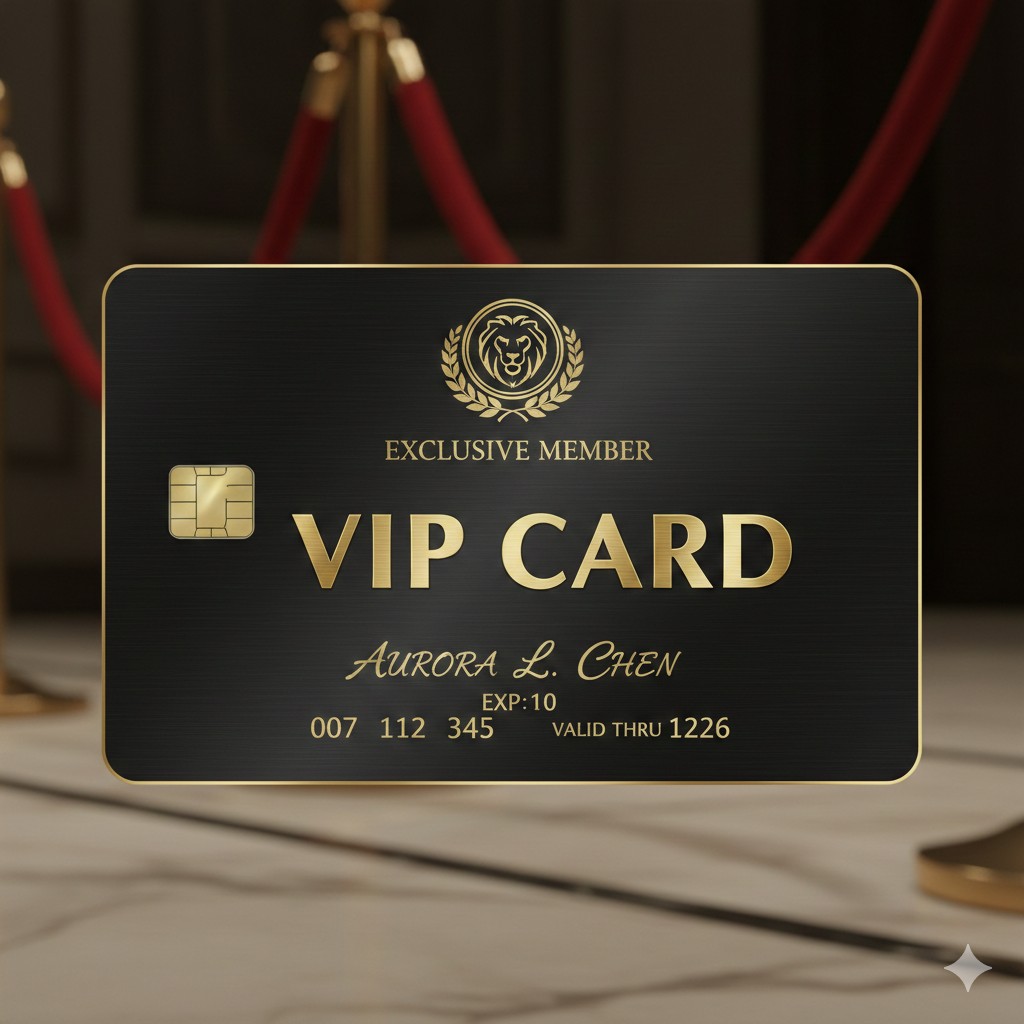 تصميم جميع انواع الكروت العاديه والVIP