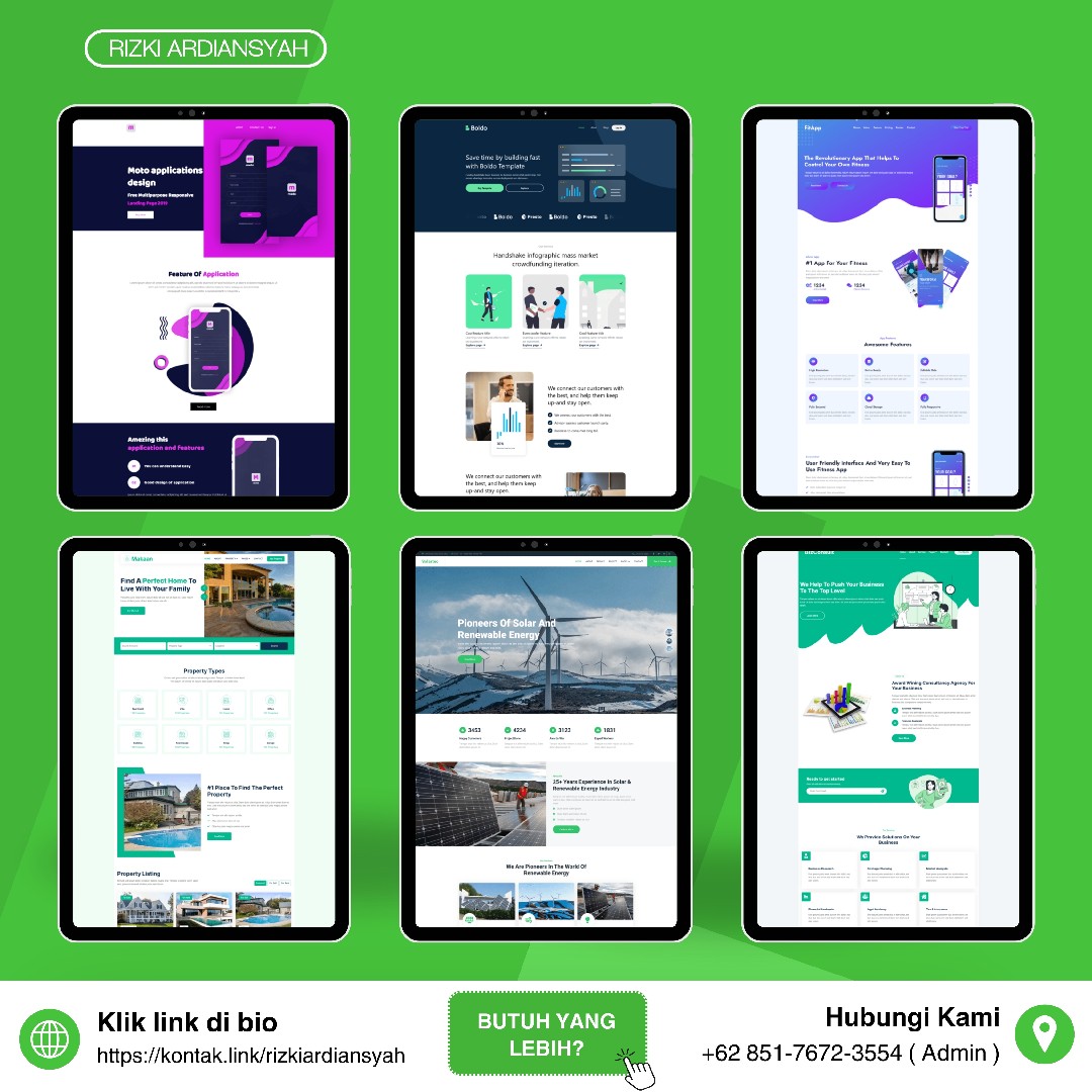 100 Website Design Templates Responsive