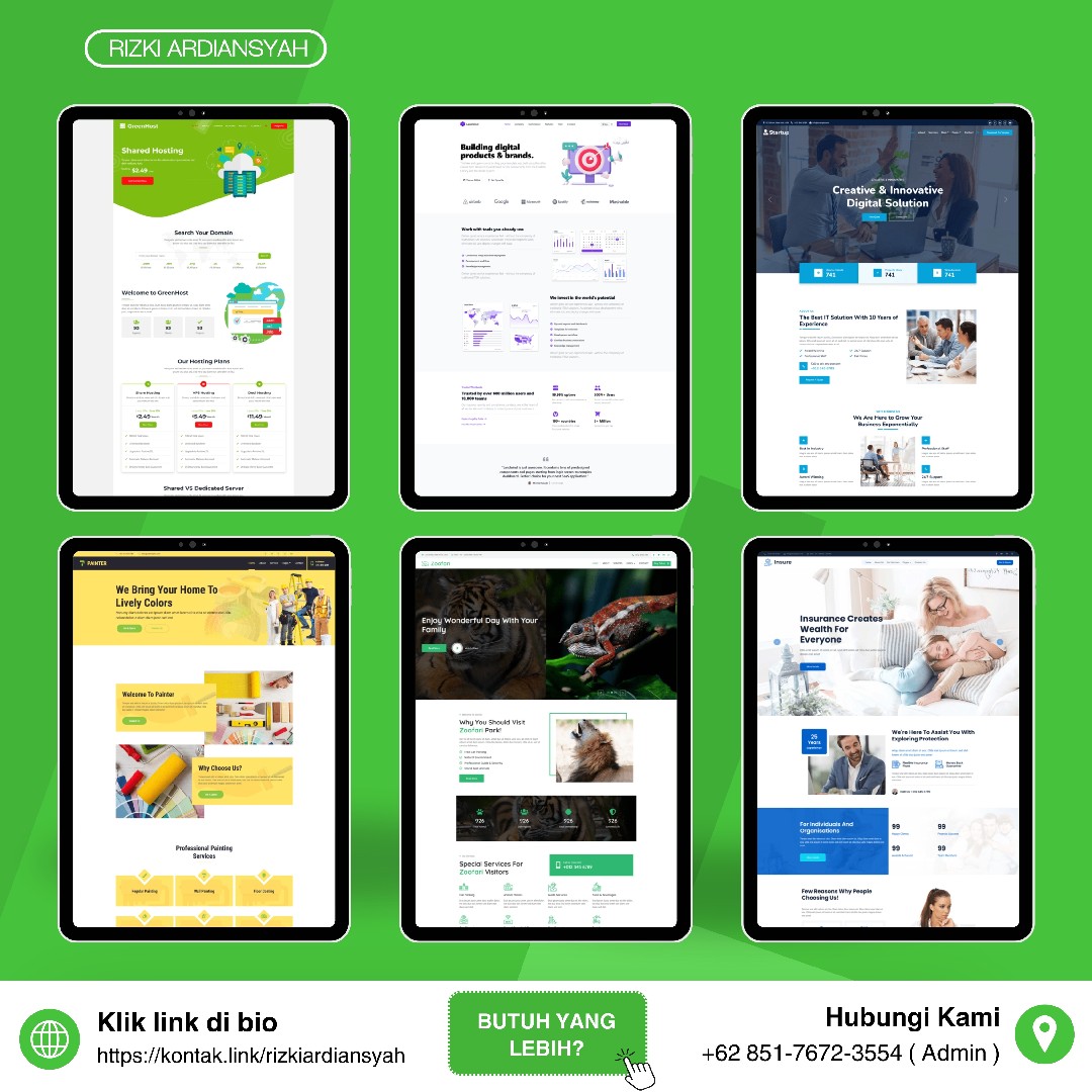 100 Website Design Templates Responsive