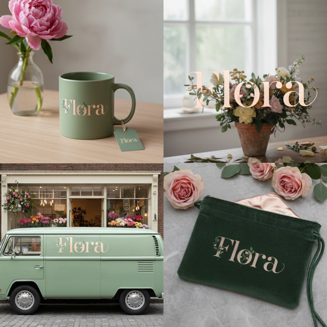 تصميم شعارات وهوية بصرية احترافية