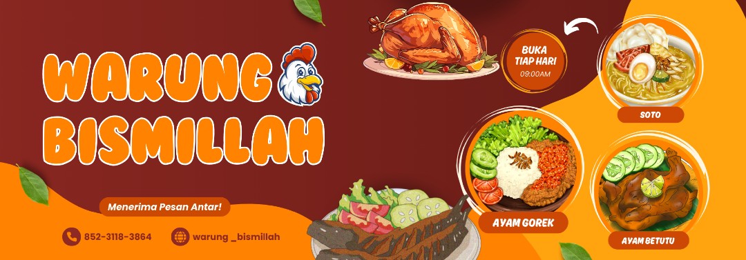 DESAIN BANNER MAKANAN