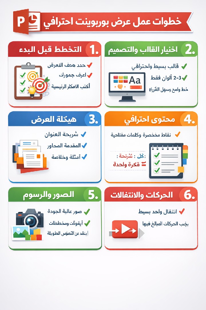 عمل-بور-بوينت-احترافي