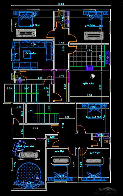 تصميم-معماري-2d