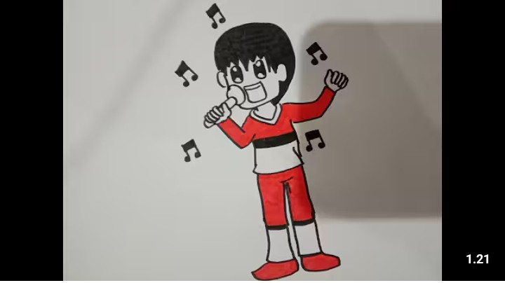 bernyanyi-menghibur-menari