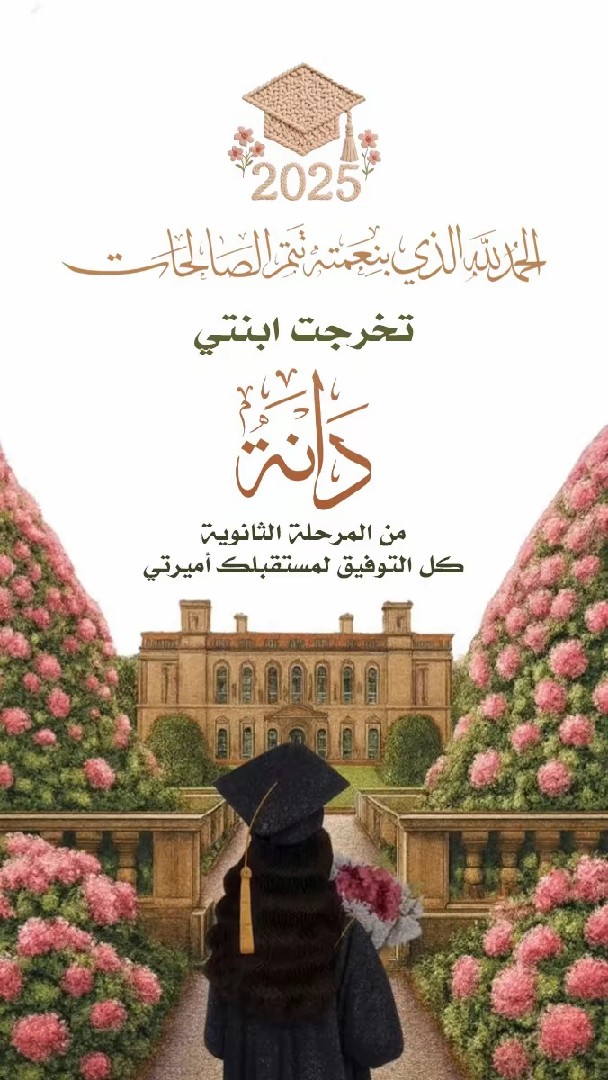 تصميم بطاقات تهنئة بالنجاح والتخرج بالأسماء للمجموعات