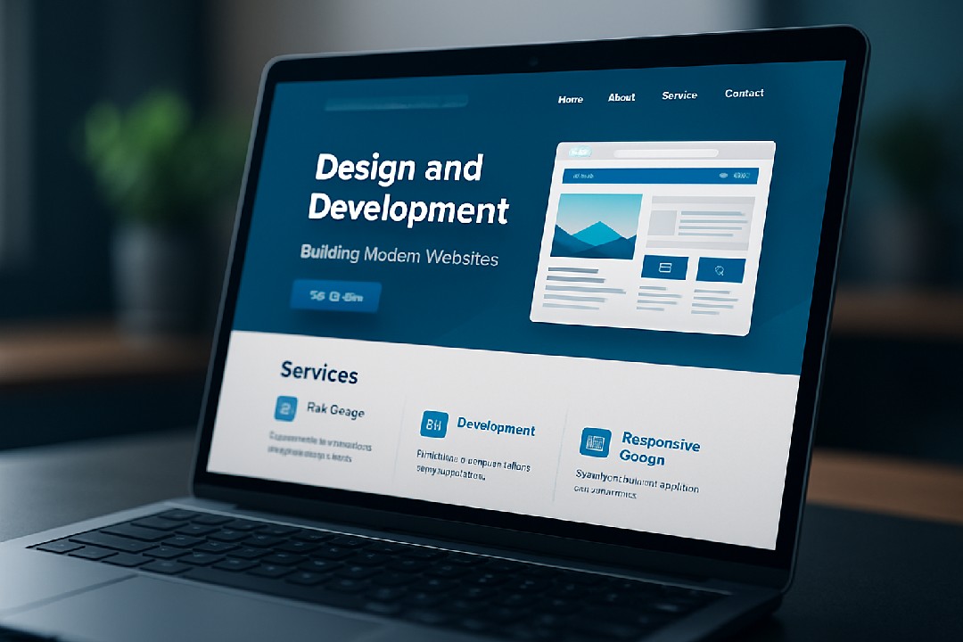 تصميم وتطوير مواقع احترافية باستخدام ****