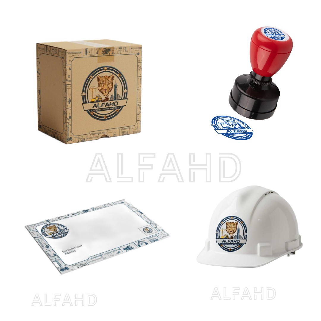 تصميم لوجو لشركة مقاولات عامة