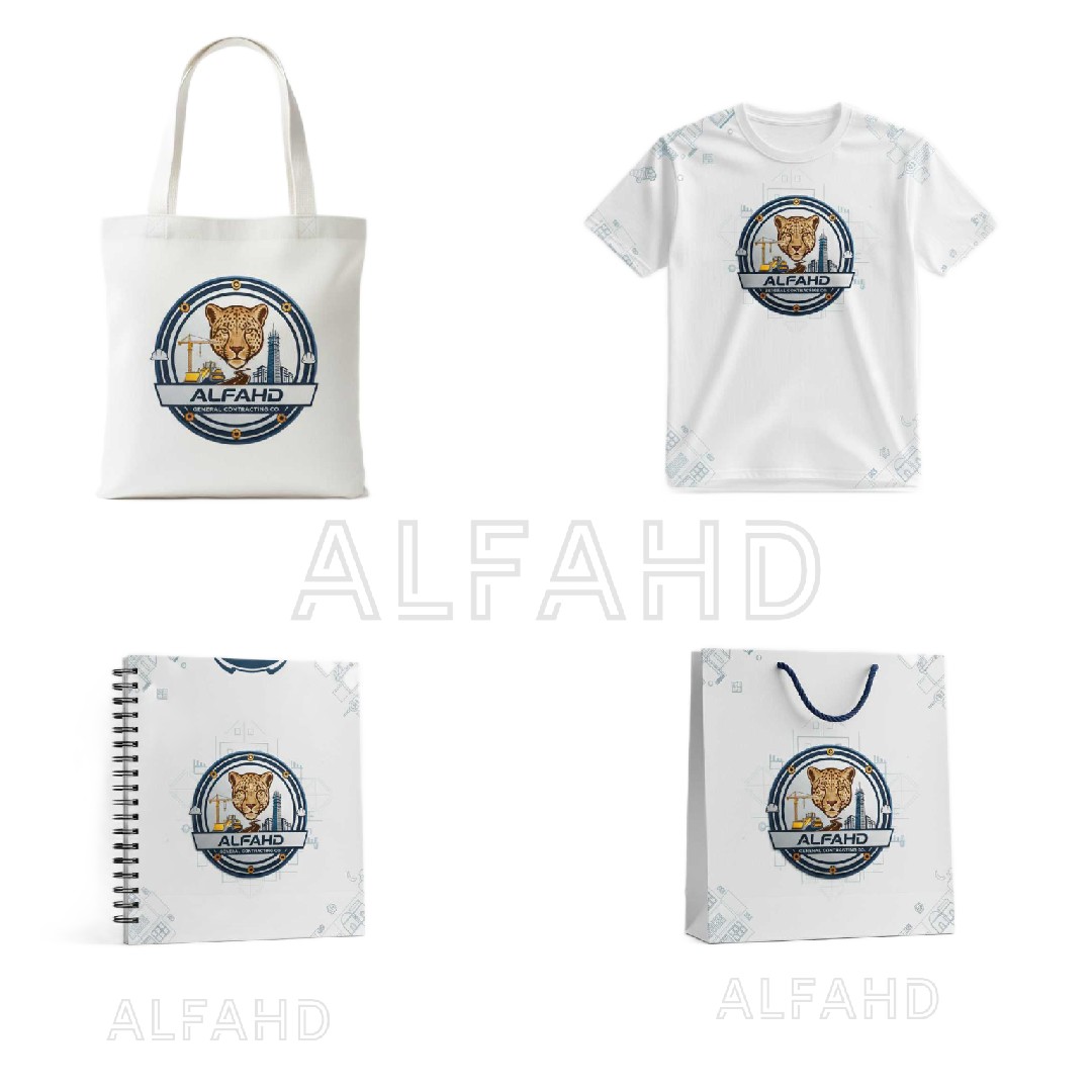 تصميم لوجو لشركة مقاولات عامة