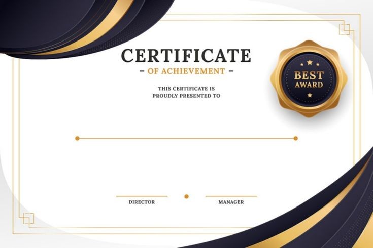 شهادات تقدير احترافية