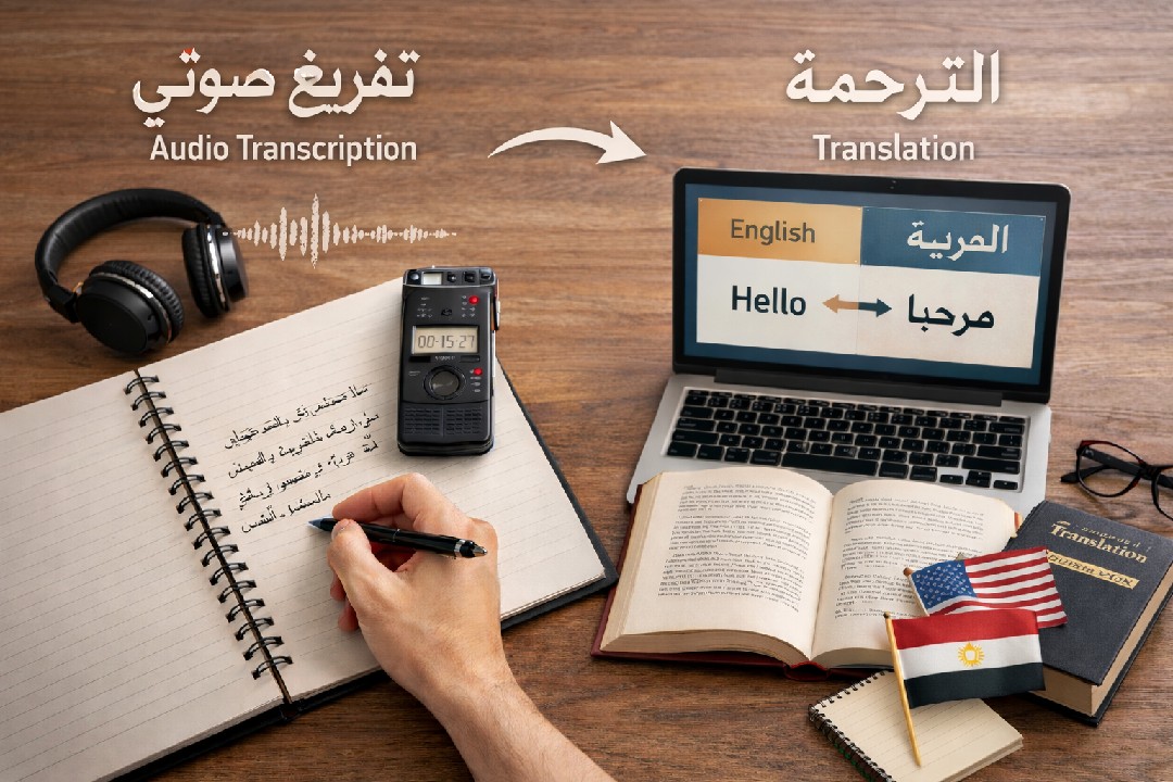 الكتابه-و-التفريغ-الصوتي-و-المرئي