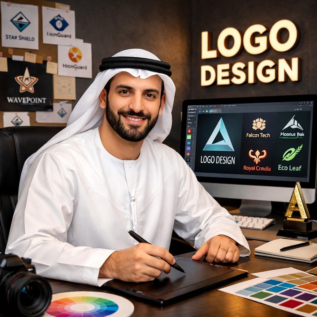 مصمم شعارات للشركات والمحلات ولوجو