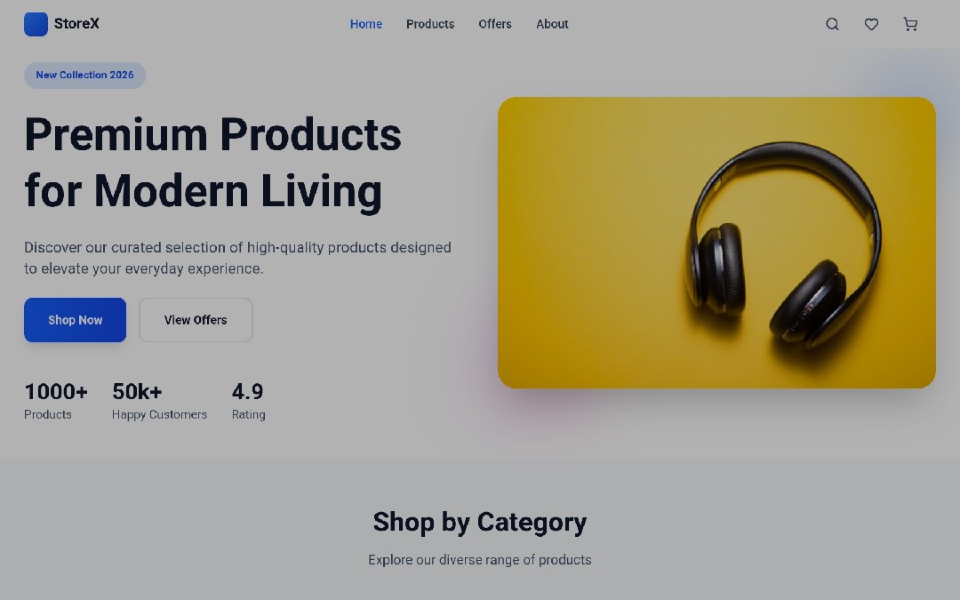 "نظام متجر إلكتروني كامل: إدارة سهلة، تجربة عملاء لا تُنسى"