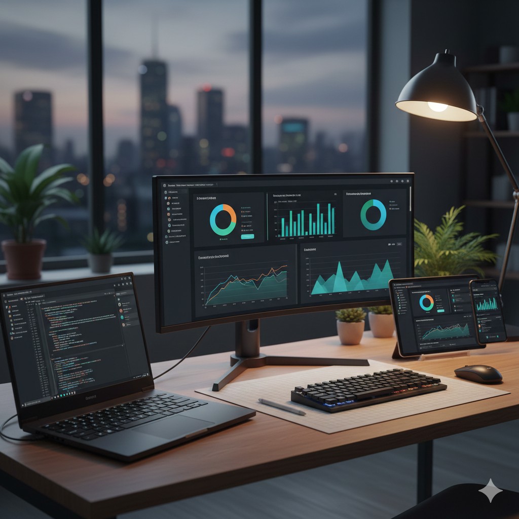 برمجة سيستم تقني شامل للأتمتة الإدارية والمالية للمحلات والمنشآت التجارية