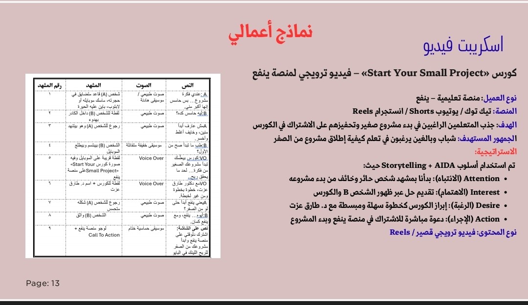 كابة محتوى السوشيال ميديا